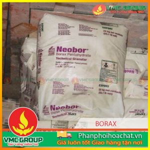 HÀN THE (BORAX) MỸ, NA2B4O7.5H2O HCBRVT