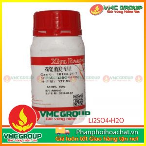 LITHIUM SULFATE HYDRATE AR 99% - Li2SO4•H2O HCBRVT