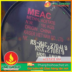 DUNG MÔI METHYL ACETATE MA HCBRVT